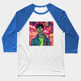 Korean Zombie man walking on the street Baseball T-Shirt